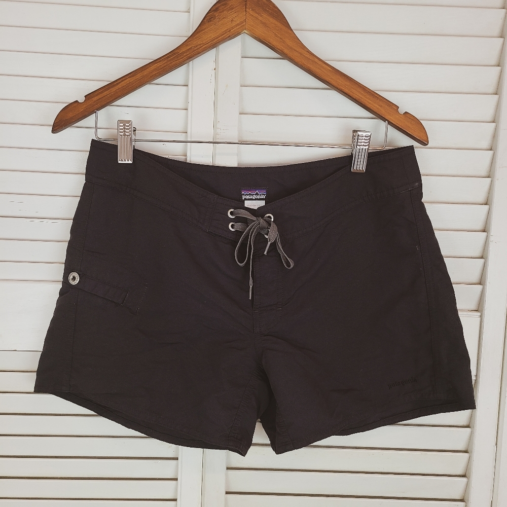 Patagonia Black Swim Shorts Size 8